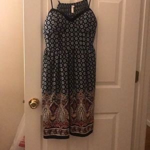 Boho xhilaration dress
